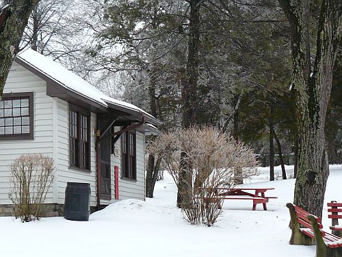 Cabin in Winter Cabin In Winter